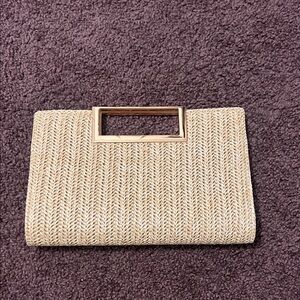 Elegant Tan Clutch Bag